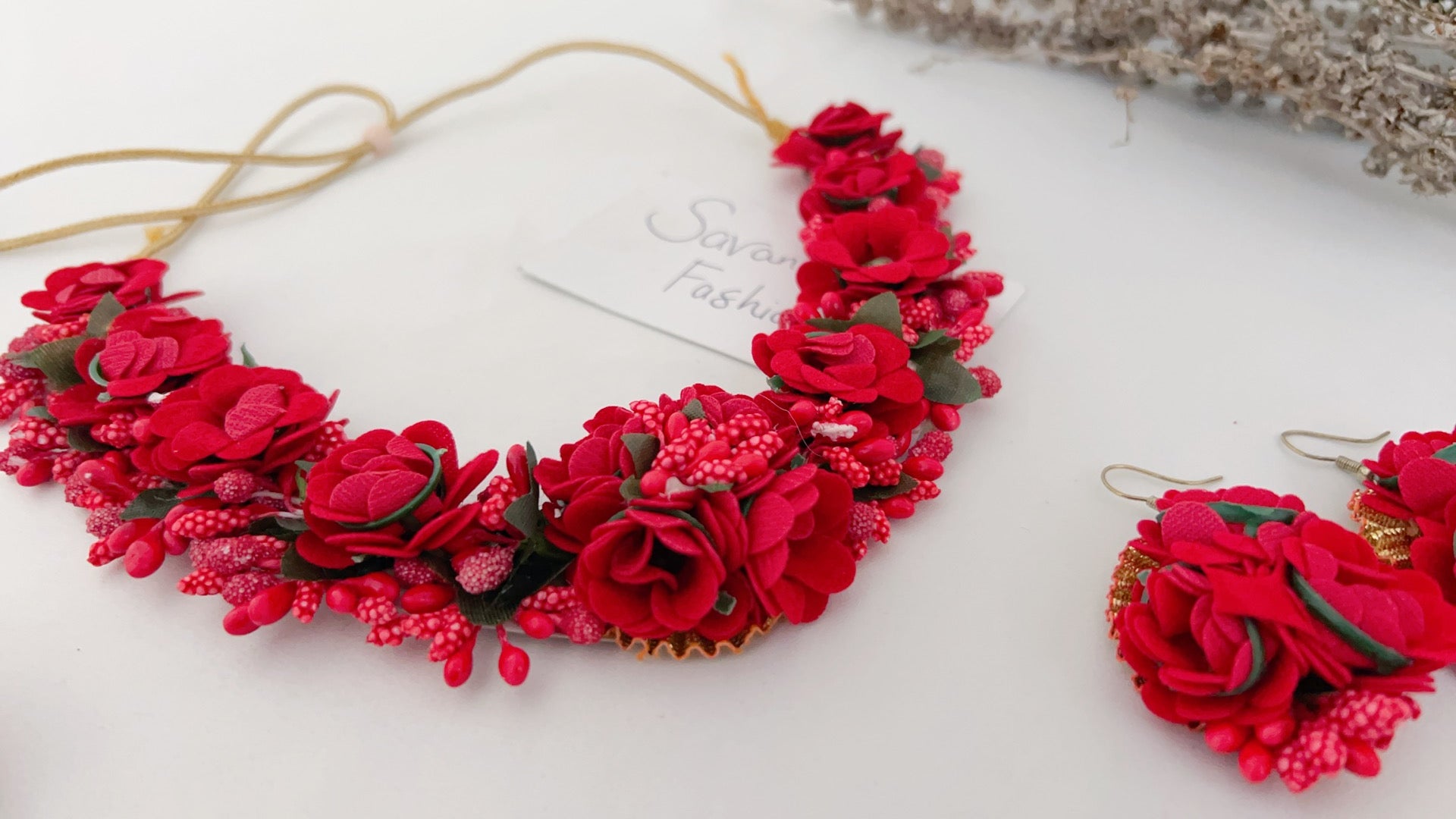 Flower jewellery clearance